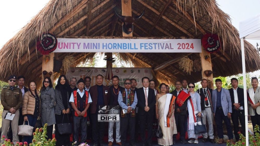 Unity Mini Hornbill Festival 2024 commenced at DC Office Complex, Peren District Hq. on December 5.